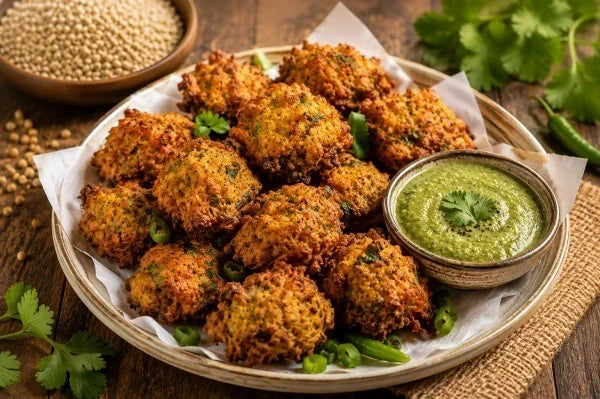 Browntop Millet Pakoda Recipe – Crispy & Healthy Evening Snack in 20 Minutes