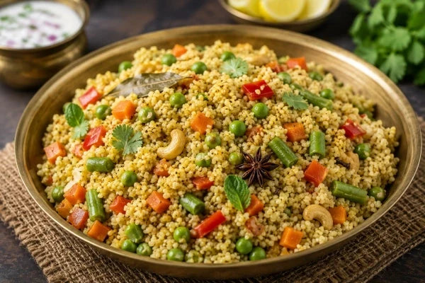 Healthy Millet Pulao Recipe | Easy One-Pot Vegetable Meal