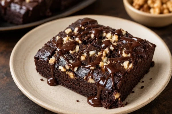 Healthy Ragi Brownie Recipe – Eggless Finger Millet Chocolate Brownies
