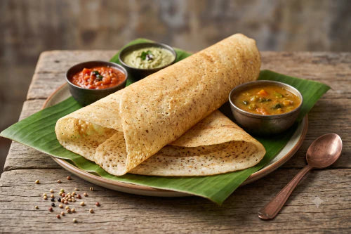 Sirdhanya Millet Dosa Recipe - Healthy, Crispy & Easy Millet Dosa for Breakfast