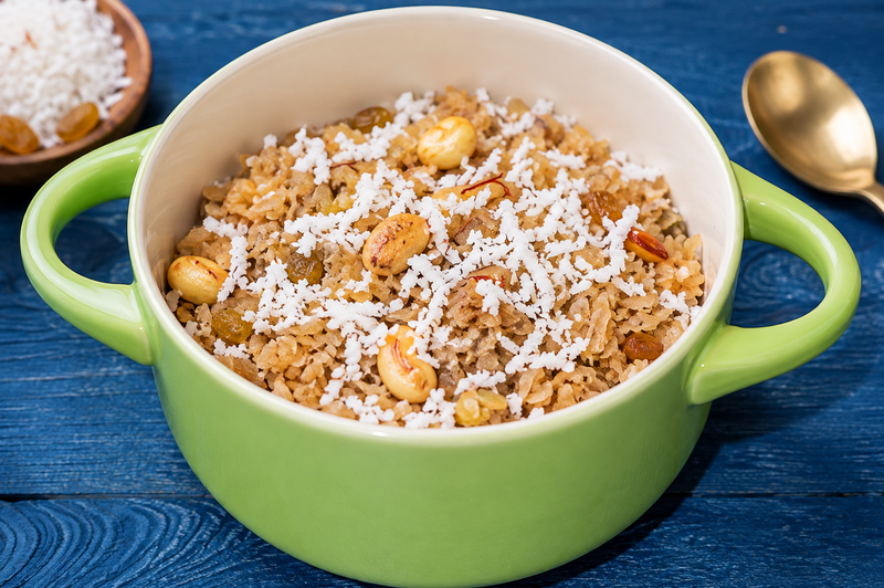 Healthy Sweet Poha Recipe with Millet Flakes | Easy South Indian Dessert