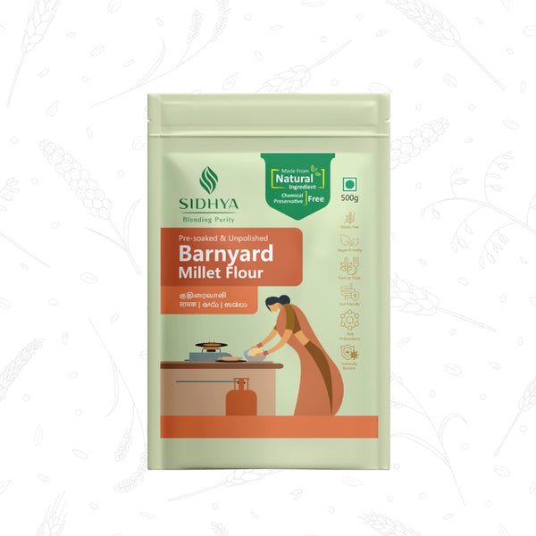 Barnyard Millet Flour (Sanwa Atta, Udala Pindi, Kuthiraivali Maavu)