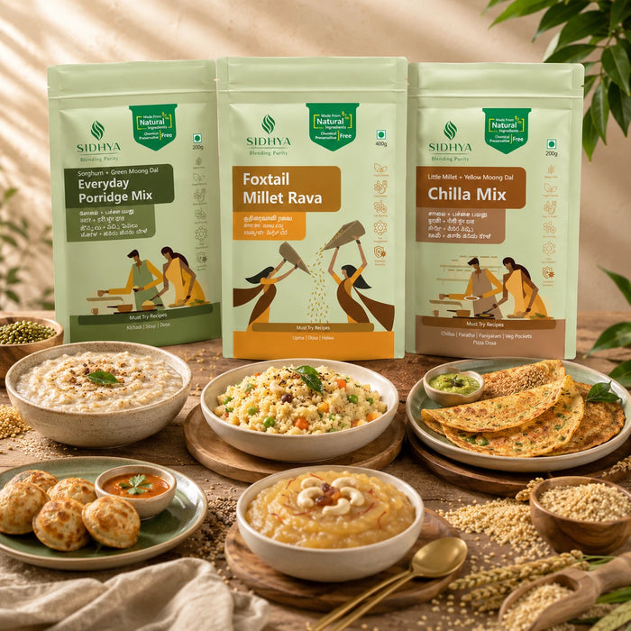 Everyday Breakfast Combo - 3 Mornings Sorted | No Maida