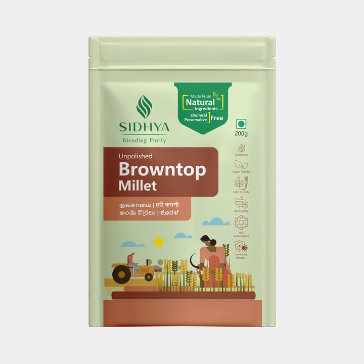 Sidhya Browntop Millet Rice