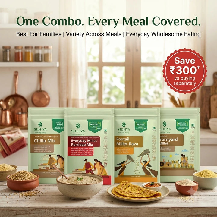 Family Pack – 4-in-1 Millet Combo