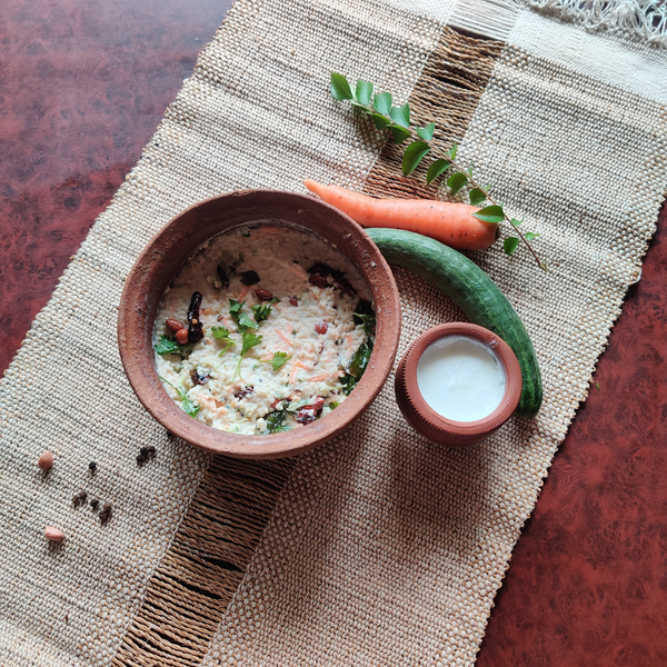 Close-up of Everyday Porridge Mix grains and lentils
