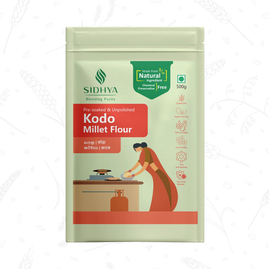Kodo Millet Flour (Kodra Atta, Arikela Pindi, Varagu Maavu)
