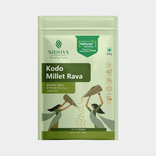 Kodo Millet Rava healthy breakfast mix pack