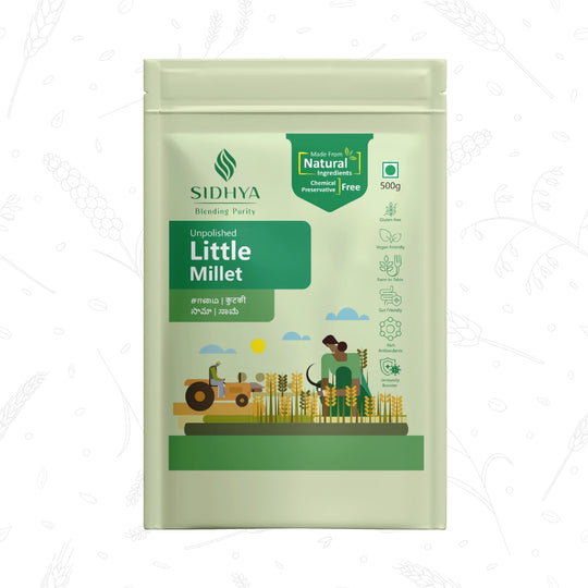 Little Millet Rice (Kutki Chawal, Sama Biyyam, Samai Arisi)