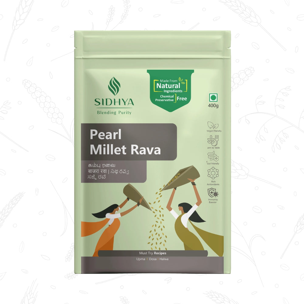 Pearl Millet Rava (Kambu, Bajra, Sajjalu)