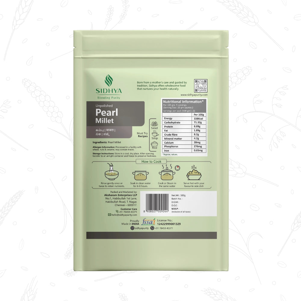 Pearl Millet Rice