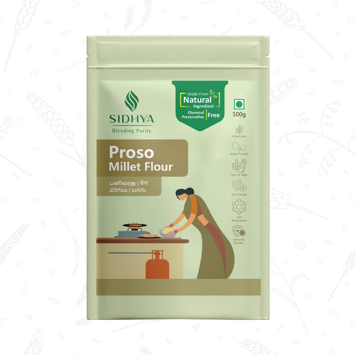 Proso Millet Flour (Cheena Atta, Varigala Pindi, Pani Varagu Maavu)