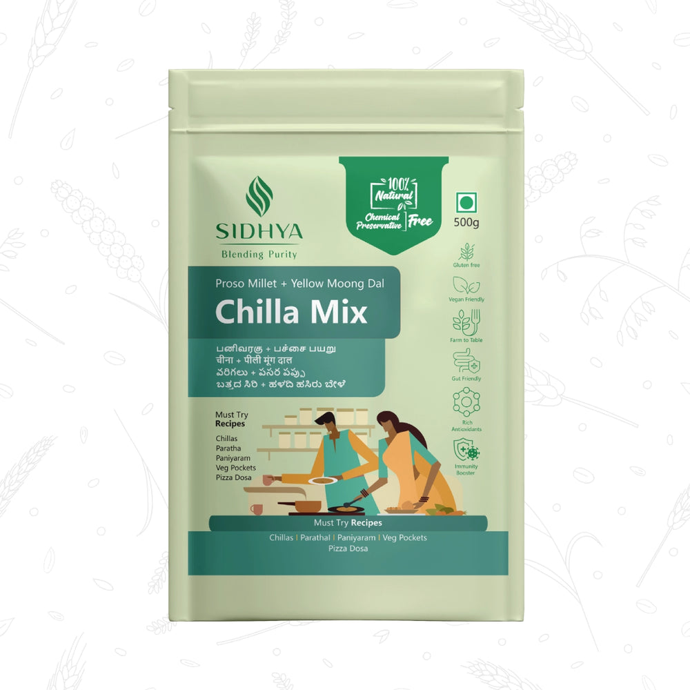 Proso Millet Yellow Dal Chilla Mix