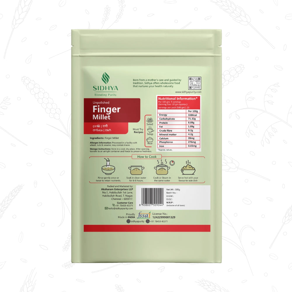 Ragi/Finger Millet Rice