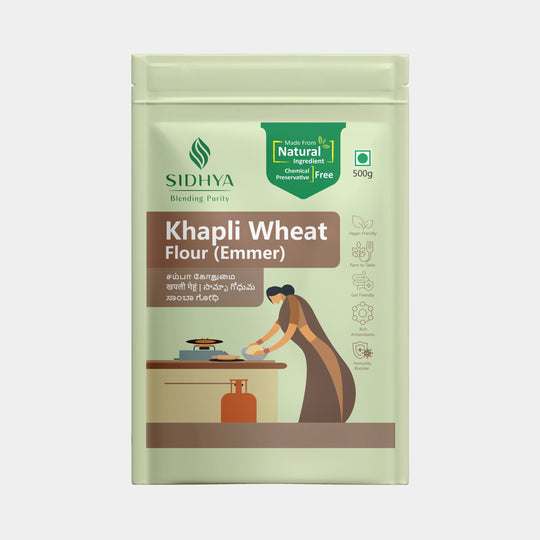 Khapli (Emmer) Wheat Flour (Samba Godhumai Maavu, Khapli Gehu Atta) – Activated Flour
