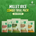 Millet Rice Combo - Trial Pack - Each 200 G