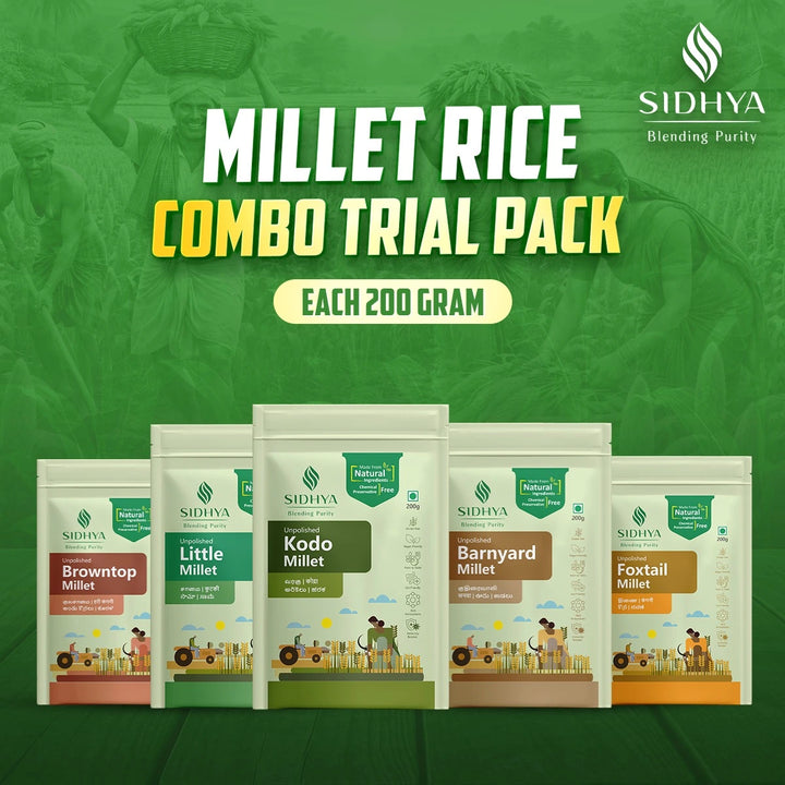 Millet Rice - Trial Pack - Each 200 G